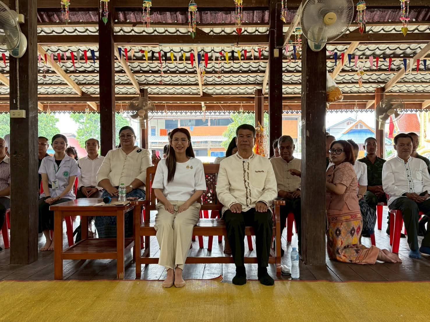 พช.ดงหลวง : ร่วมตรวจเยี่ยมศูนย์บรรพชาสามเณรภาคฤดูร้อน เฉลิมพระเกียรติ ประจำปี 2569 จังหวัดมุกดาหาร 🙏